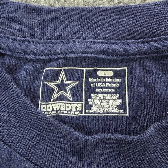 Dallas Cowboys Tshirt Mens Large Ours Is Bigger Inaugural Season NFL Football‎ - Picture 6 of 7